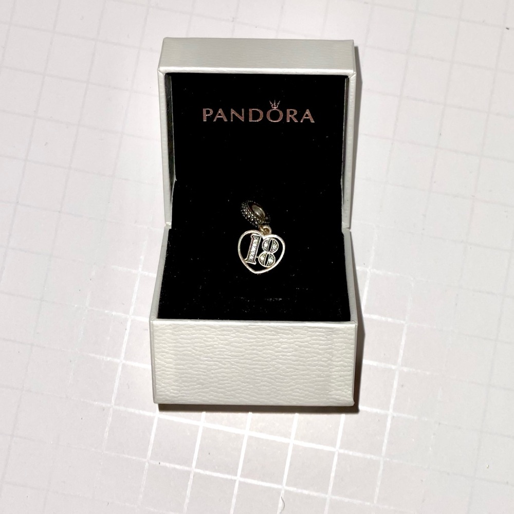 Pandora 18th Celebration Dangle Charm